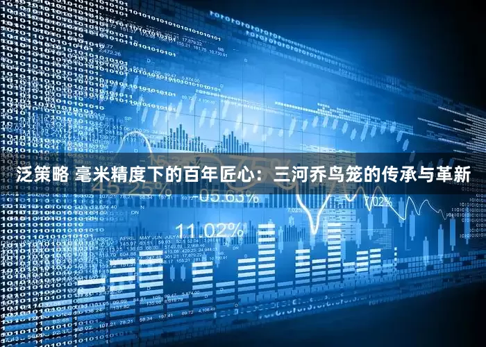 泛策略 毫米精度下的百年匠心：三河乔鸟笼的传承与革新